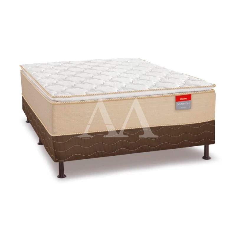 CAMA BOX D28 138X188X52 RECONFLEX DOUBLE C/PILLOW