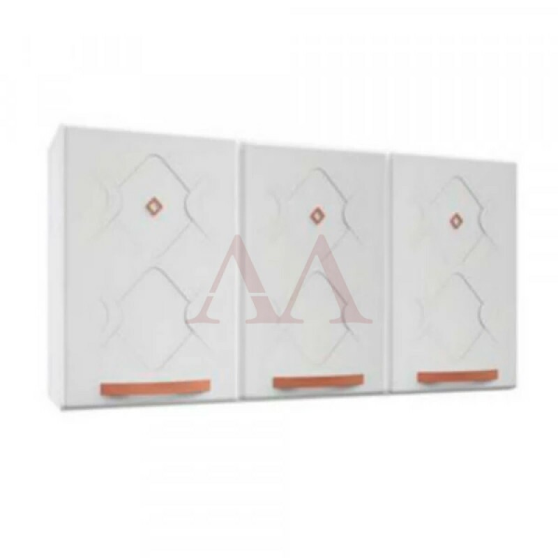 ARMARIO TELASUL TRIPLO MEDIO NEW MIRAGE BRANCO 815004-01