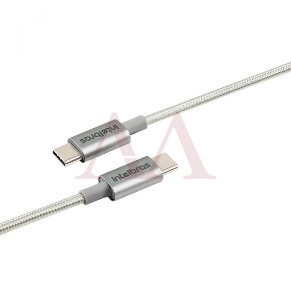 CABO INTELBRAS USB/C 1,5MM NYLON BRANCO EUCC 15NB