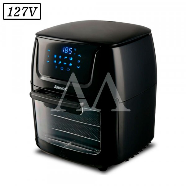 FRITADEIRA AMVOX AIR FRYER OVEN 12L ARF1222 1700W 110V PRETA