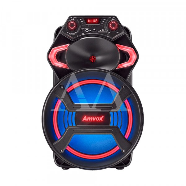 CAIXA DE SOM AMVOX AMPLIFICADORA ACA 800 GLADIADOR 850 WATS