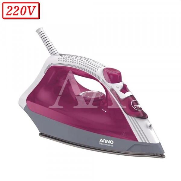 FERRO DE PASSAR ARNO A VAPOR FSGC STEAMGLISS 220V ROSA