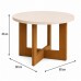 MESA CENTRO JB BECHARA 8001 LUXO OFF WHITE/NATURE MESA CENTRO JB BECHARA 8001 LUXO OFF WHITE/NATURE