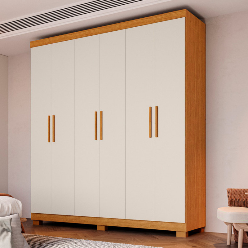 ROUPEIRO 6P. ABRIR 2G ACP LANA CINAMOMO/OFF WHITE