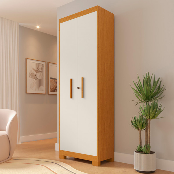 MULTIUSO 2P ABRIR ACP IRIS C/CHAVE CINAMOMO/OFF WHITE