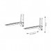 SUPORTE BRASFORMA P/ MICROONDAS BRANCO SUPORTE BRASFORMA P/ MICROONDAS BRANCO