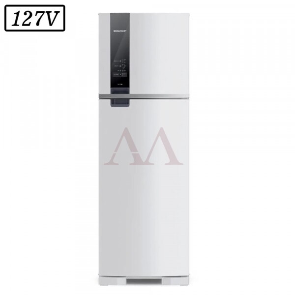 REFRIGERADOR BRASTEMP DOMEST BRM54 FROST FREE DUPLEX 400L 127V BRANCO