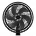 VENTILADOR BRITANIA BVT400 TURBO 40CM 6 PAS 3 VEL 220V PRETO