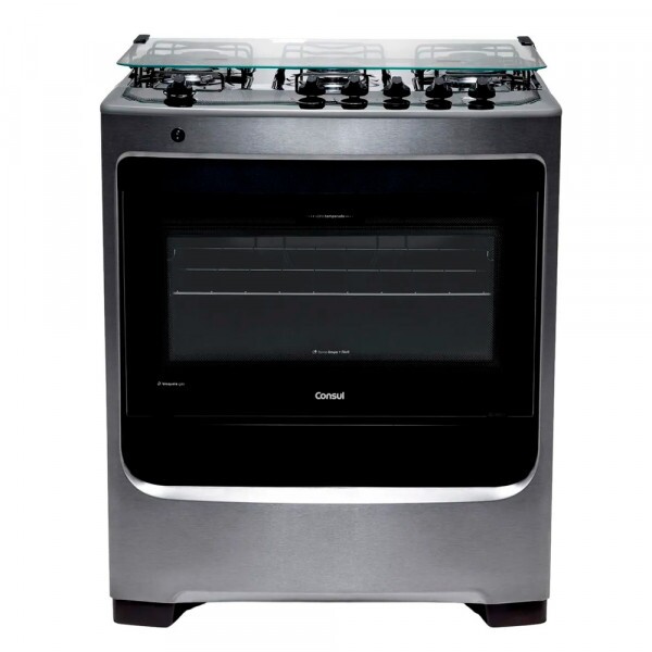 FOGAO  5B CONSUL CFS5NA MESA INOX INOX