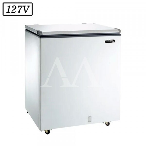 FREEZER CONSERVADOR ESMALTEC ECH250 HORIZONTAL 230L 127V BRANCO