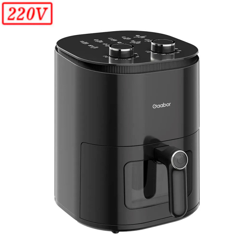 FRITADEIRA 4,2L GAABOR AIR FRYER DUO ANALOGICA AF-45M02A 220V PRETO FRITADEIRA 4,2L GAABOR AIR FRYER DUO ANALOGICA AF-45M02A 220V PRETO
