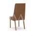 CJ 02 CADEIRAS HENN IVY NATURE/CORANO CARAMELO/CREME