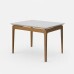 MESA IMCAL WIND 1.2 C/ VIDRO RETANGULAR OFF WHITE / CINAMOMO MESA IMCAL WIND 1.2 C/ VIDRO RETANGULAR OFF WHITE / CINAMOMO