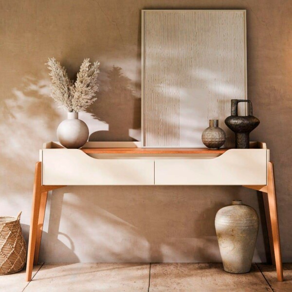 APARADOR IMCAL STUDIO OFF WHITE/NATURE