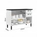 BALCAO ITATIAIA TRIPLO 3P 2G C/ TAMPO NEW PREMIUM 120CM BRANCO 1852