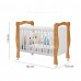 BERCO MINI CAMA JA LARA BRANCO/NATURE