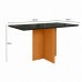 CJ MESA 4C POLIMAN HELO RETANGULAR 120X80 C/VIDRO CAD LUARA FREIJO/PRETO/GRISS CJ MESA 4C POLIMAN HELO RETANGULAR 120X80 C/VIDRO CAD LUARA FREIJO/PRETO/GRISS