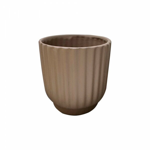 CACHEPOT CERAMICA ROMA PEQUENO 16CM MADAGASCAR