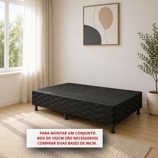 BASE BOX 96X203X30 RECONFLEX SOMIE FLEX BLACK