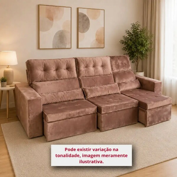 ESTOFADO RG ROBUST RETRATIL 3.0 MARROM INCA 17 ESTOFADO RG ROBUST RETRATIL 3.0 MARROM INCA 17