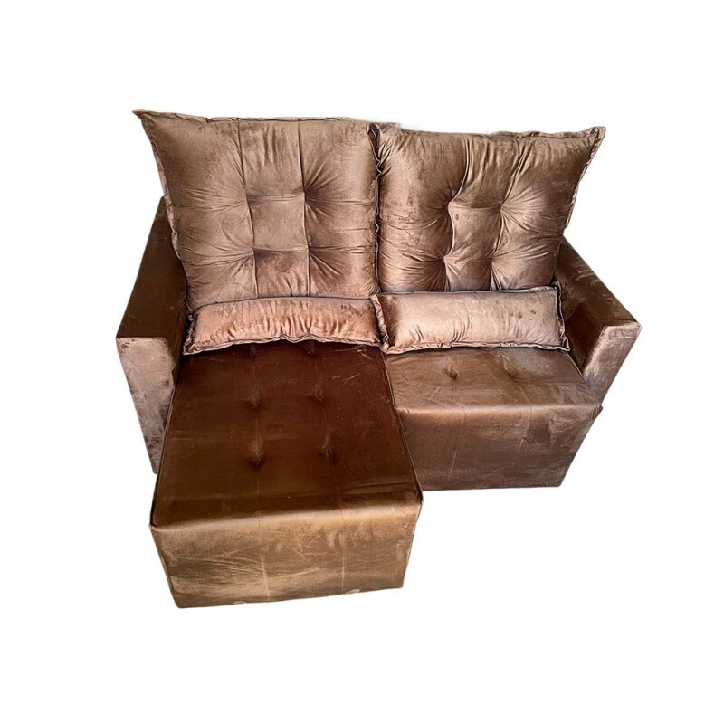 ESTOFADO RG BELO CAMPO RETRATIL 1.60 MARROM ESTOFADO RG BELO CAMPO RETRATIL 1.60 MARROM