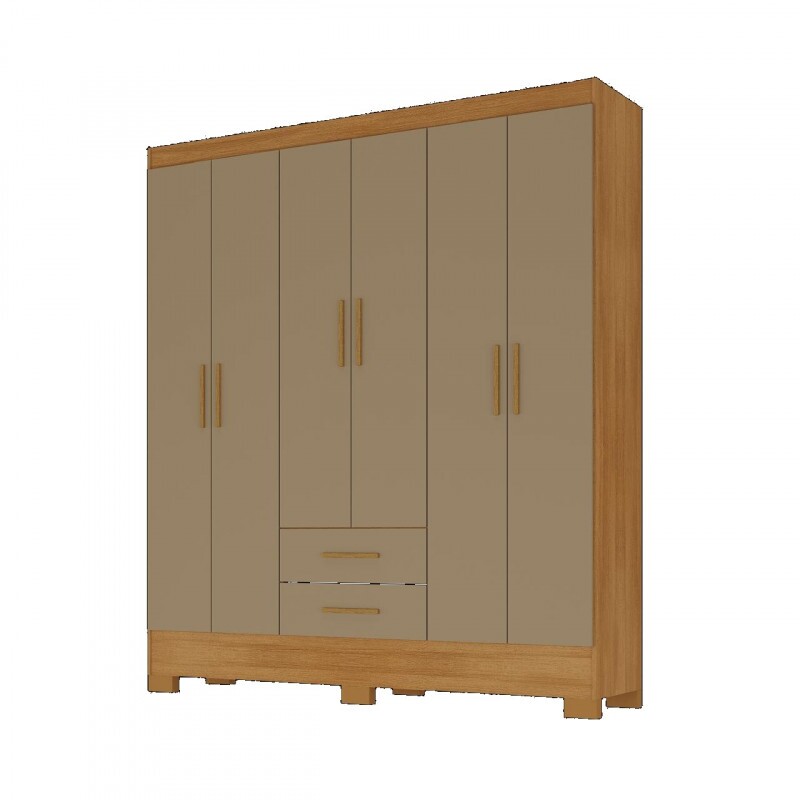ROUPEIRO 6P. ABRIR 2G RODIAL NATAL CINAMOMO/CAPPUCCINO 55GR6224.2026