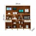 KIT 8P 2G RONIPA CABERNET PRIME AMENDOA/OFF WHITE