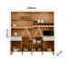 KIT 8P 2G RONIPA CONCORD AMENDOA/OFF WHITE