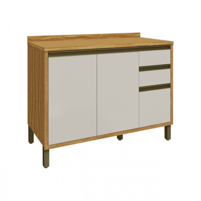 BALCAO RONIPA 2P 3G TEMPRANILLO 120CM AMENDOA/OFF WHITE BALCAO RONIPA 2P 3G TEMPRANILLO 120CM AMENDOA/OFF WHITE