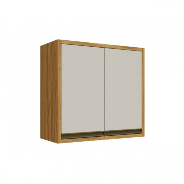 ARMARIO RONIPA 2P. ABRIR TEMPRANILLO 80CM AMENDOA/OFF WHITE