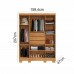 ROUPEIRO 4P. ABRIR 3G RUD RACK DOMUS CEDRO/AREIA