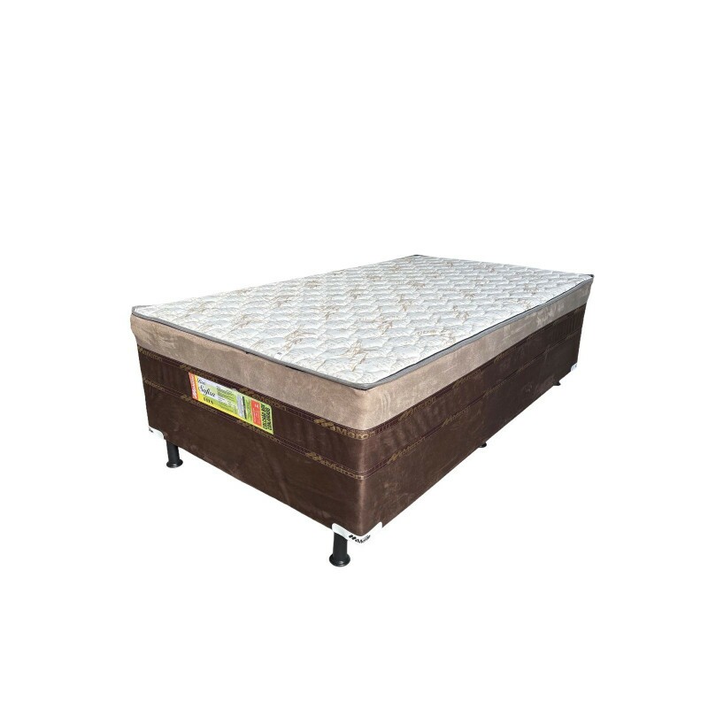 CAMA BOX D28 110X198X52 MERON SAFIRA PLUS