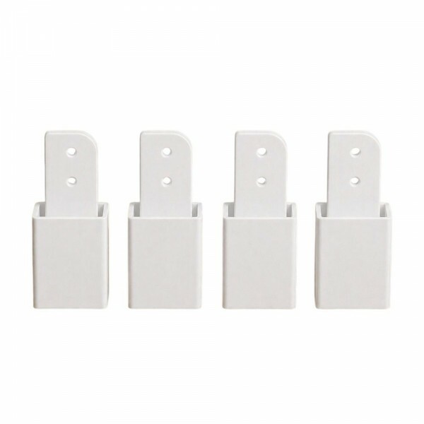 KIT TCIL PES C/4 PLASTICO C/ REGULAGEM BRANCO