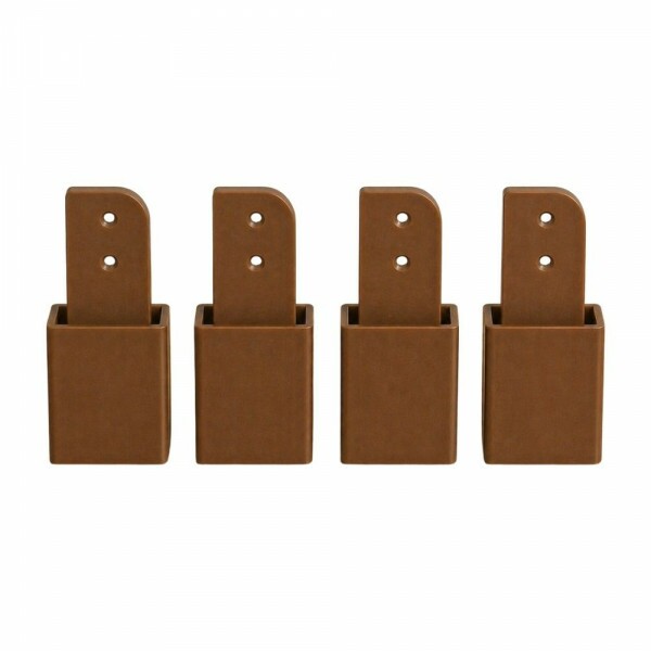 KIT TCIL PES C/4 PLASTICO C/ REGULAGEM CARAMELO