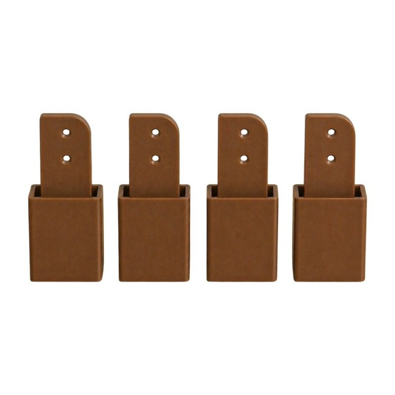 KIT TCIL PES C/4 PLASTICO C/ REGULAGEM CARAMELO