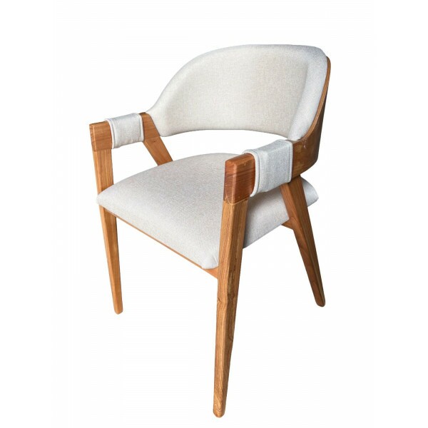 CADEIRA SOMAR VIENA MEL 414 LINHO GELO