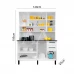 KIT 8P 2G ITATIAIA FLORENCA 140CM BRANCO 1768